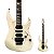 Guitarra Super Strato HSH Floyd Rose Waldman WIG450X TWHS Trans White Satin - Imagem 1
