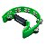 Pandeiro Meia Lua com Clamp Liverpool PML 001D Verde - Imagem 1