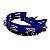 Pandeiro Meia Lua com Clamp Liverpool PML 002 Azul - Imagem 1