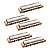 Kit 5 Harmônicas C D E G A Hohner Marine Band 1986 - Imagem 4