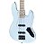 Baixo 4 Cordas Jazz Bass Shelter SHJB75 PRO Olympic White - Imagem 2