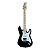 Guitarra Strato HSS Ash Shelter SSW ASH PRO Transparent Black - Imagem 3