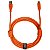 Cabo USB C/USB A 3.2 1,5 metros Controladora Pioneer UDG U98001OR Laranja - Imagem 1