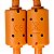 Cabo USB C/USB A 3.2 1,5 metros Controladora Pioneer UDG U98001OR Laranja - Imagem 4