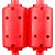 Cabo USB A/USB B 2.0 3 metros para Controladora Pioneer UDG U95003RD Vermelho - Imagem 3