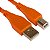 Cabo USB A/USB B 2.0 1 metro para Controladora Pioneer UDG U95001OR Laranja - Imagem 2