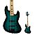 Baixo Ativo 5 cordas Jazz Bass Waldman GJJF455A SPBL Spalted Blue - Imagem 1