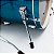 Bateria 22” 14” 10” 12” 16” Tama ImperialStar IP52H6W Hairline Blue com Kit de Ferragens - Imagem 6