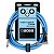 Cabo Instrumentos P10/P10L 3 metros Boss BIC-10A-BU Azul - Imagem 1