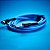 Cabo Instrumentos P10/P10L 3 metros Boss BIC-10A-BU Azul - Imagem 3