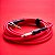Cabo Instrumentos P10/P10L 3 metros Boss BIC-10A-RD Vermelho - Imagem 3