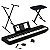 Kit Piano Digital 88 Teclas Yamaha P-45B com Suporte e Banco - Imagem 1