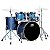 Bateria 22” 14” 10” 12” 16” D-One Rocket DR22 BSS Blue Satin Sparkle - Imagem 1