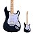 Guitarra Strato SX SST57+ HSS BK Black com Bag - Imagem 1