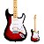 Guitarra Strato SX SST57+ HSS 2TS 2 Tone Sunburst com Bag - Imagem 1