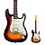 Guitarra Strato SX SST62+ HSS 3TS 3 Tone Sunburst com Bag - Imagem 1