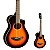 Violão Elétrico Aço Mini Yamaha APXT2 OVS Old Violin Sunburst com Bag - Imagem 1