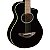 Violão Elétrico Aço Mini Yamaha APXT2 BK Black com Bag - Imagem 2