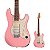 Guitarra Strato HSS Efeitos Mooer GTRS S800 SP Shell Pink com Footswitch e Bag - Imagem 1