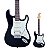 Guitarra Strato SX SST62+ HSS Black com Bag - Imagem 1