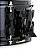 Caixa 14x5.5” Maple/Poplar Mapex MPX MPNMP4550B Transparent Midnight Black - Imagem 5