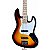 Baixo 5 Cordas Jazz Bass Shelter SHJB755 PRO 3 Tone Sunburst - Imagem 2