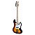 Baixo 5 Cordas Jazz Bass Shelter SHJB755 PRO 3 Tone Sunburst - Imagem 3