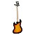 Baixo 5 Cordas Jazz Bass Shelter SHJB755 PRO 3 Tone Sunburst - Imagem 5