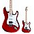 Guitarra Strato HSS Basswood Shelter SSW Candy Apple Red - Imagem 1