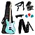 Guitarra Strato Shelter SSW Surf Green com Acessórios - Kit Start - Imagem 1