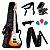 Guitarra Strato Shelter SSW 3 Tone Sunburst com Acessórios - Kit Start - Imagem 1