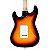 Guitarra Strato Shelter SSW 3 Tone Sunburst com Acessórios - Kit Start - Imagem 3
