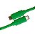 Cabo USB C para USB C 1.5 metros 3.2 UDG U99001GR Verde - Imagem 3