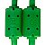 Cabo USB C para USB C 1.5 metros 3.2 UDG U99001GR Verde - Imagem 4