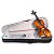 Violino 4/4 N Maciço Benson Maggini BVM501 N - Imagem 1