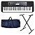 Kit Teclado Yamaha PSR-E383 com Capa e Suporte - Kit Start - Imagem 1