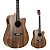 Violão Folk Elétrico Aço Strinberg FS4D KS KOA Fosco - Imagem 1
