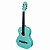 Violão 3/4 Acústico Nylon Giannini N6 TBS Azul Turquesa - Imagem 4