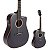 Violão Elétrico Aço Folk PHX J. White AH-106 BKM-41 Preto Fosco - Imagem 1