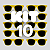 KIT 10 BALLON FESTA AMARELO NEON - Imagem 1