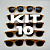 KIT 10 BALLON FESTA DOURADO - Imagem 1