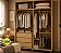 GUARDA ROUPA BARCELONA RV MÓVEIS - Imagem 2