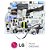 Placa Principal  Evaporadora LG Smille TSNC1825NW5 - Imagem 1