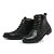 Bota Coturno Masculino Casual Zíper Lateral Em Couro Legítimo - Imagem 7