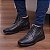 Bota Social Masculina Ortopédica Em Couro Legítimo - Imagem 3