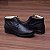 Bota Social Masculina Ortopédica Em Couro Legítimo - Imagem 1