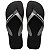 Havaianas Dual FC Masculina - Preto/Cinza Aco - Imagem 1