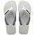 Havaianas Dual FC Masculina - Branco/Cinza - Imagem 1