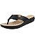 Tamanco Modare Feminino - Preto/Camel - Imagem 1