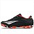 Chuteira Society Penalty Fúria XXII - Preto / Vermelho - Imagem 2